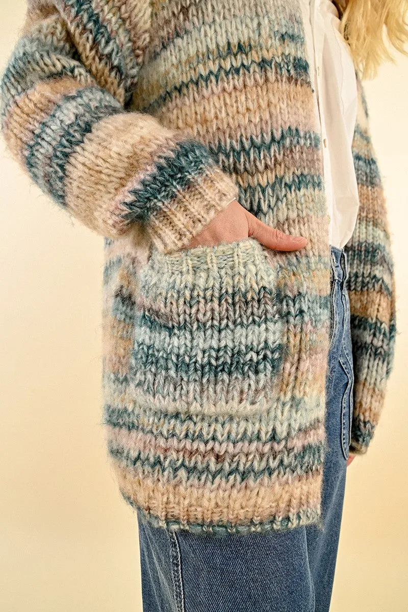 CHUNKY KNIT CARDIGAN