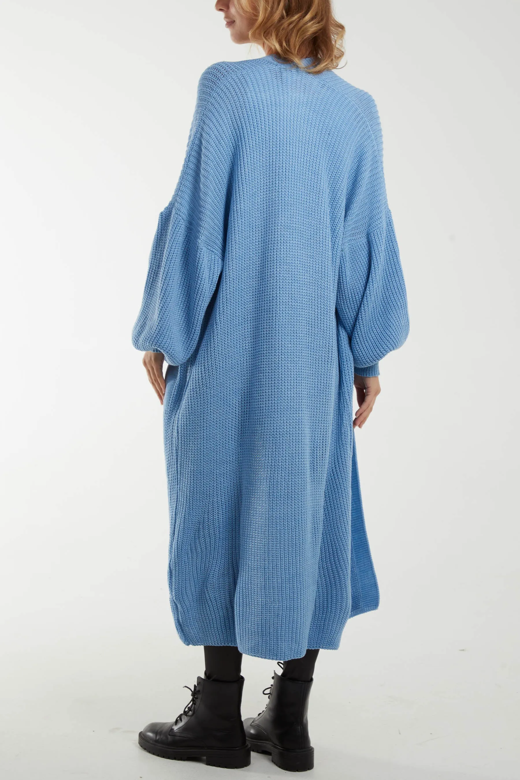 Chunky Knit Longline Cardigan