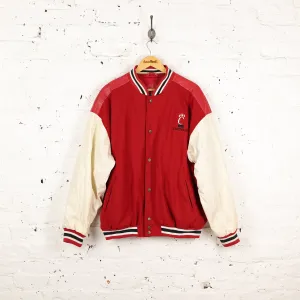 Cincinnati Bearcats Varsity Bomber Jacket - Red - XL
