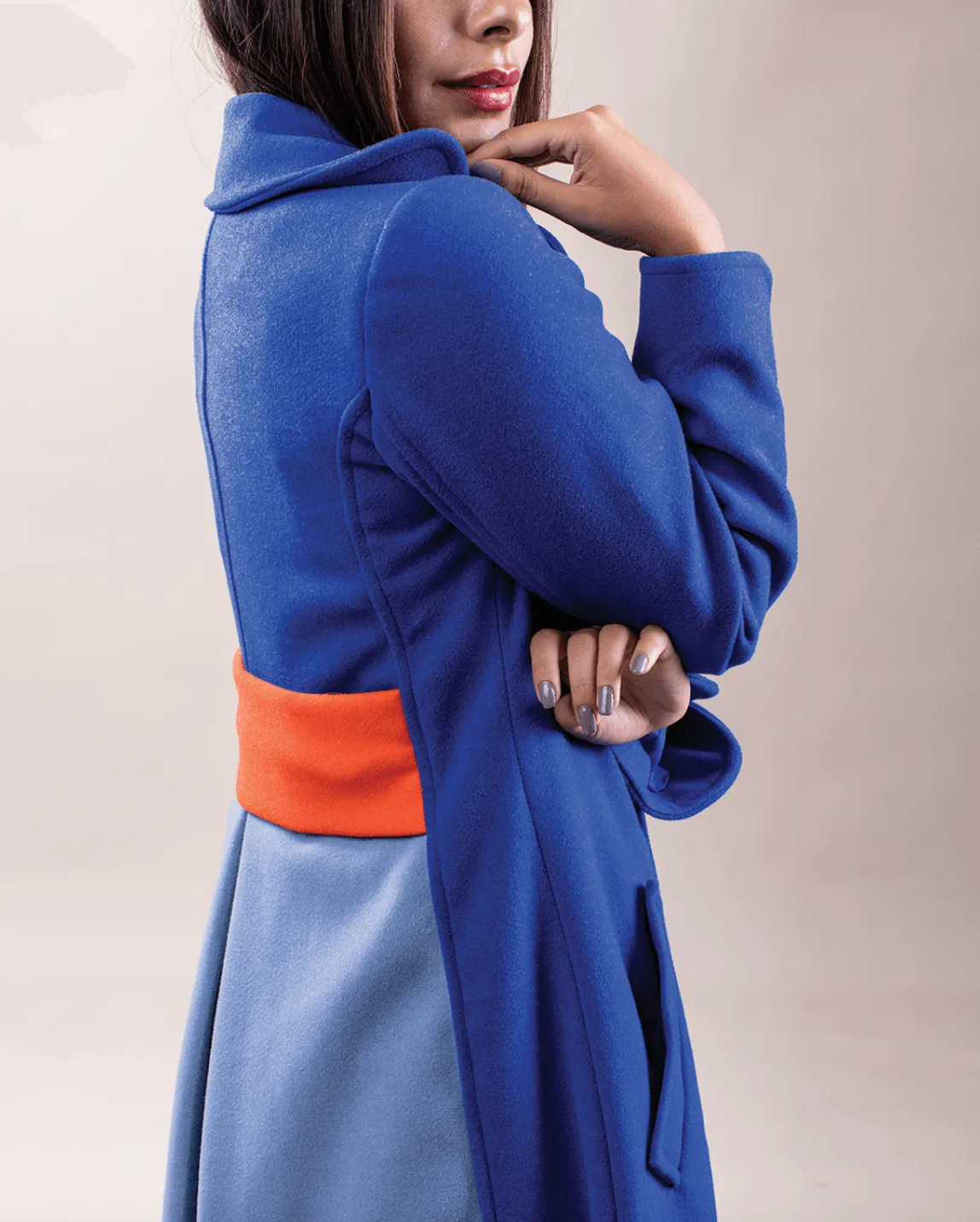 Color Block Coat