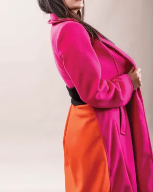 Color Block Coat