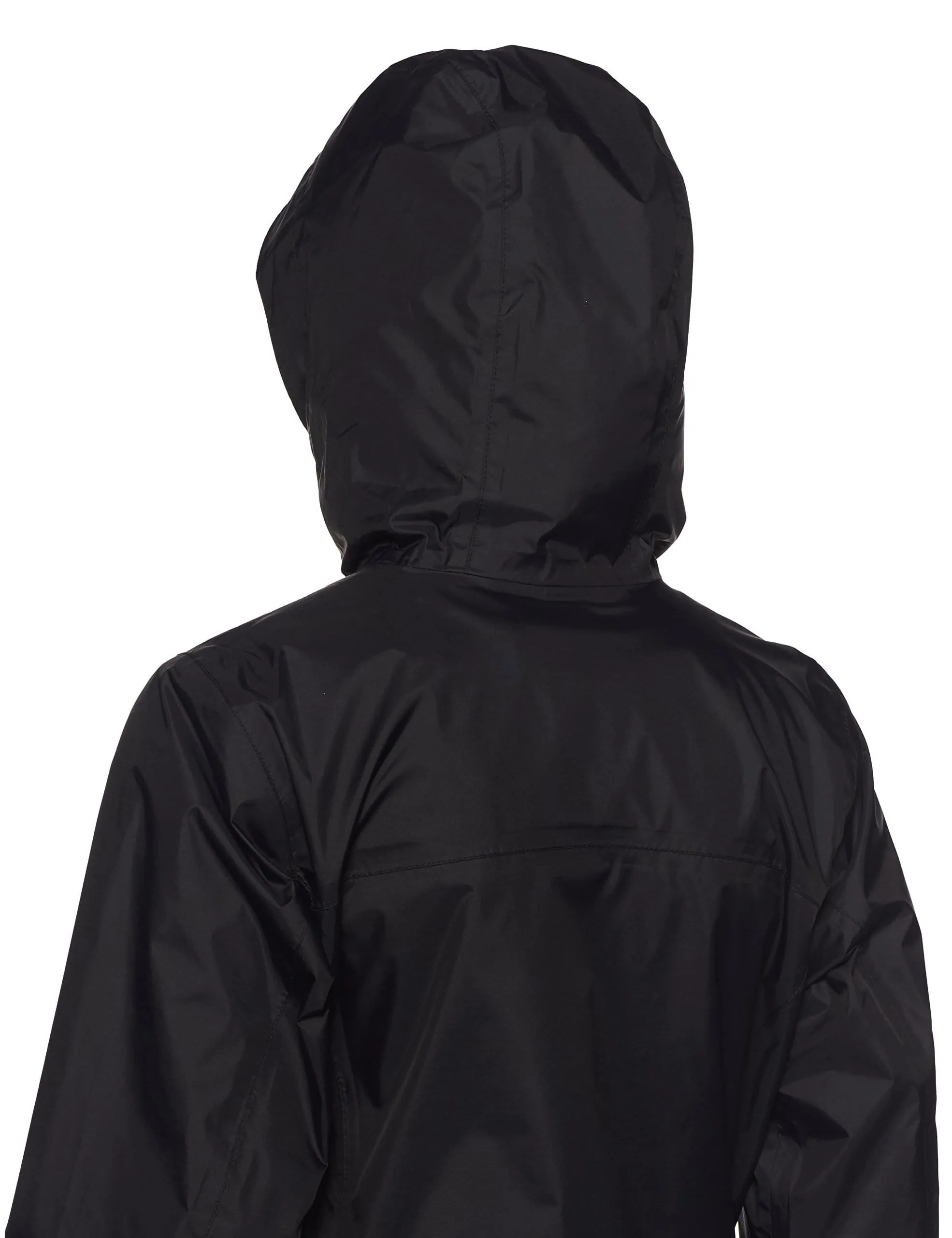 Columbia Women's Arcadia II Waterproof Breathable Jacket with Packable Hood, Black, Medium