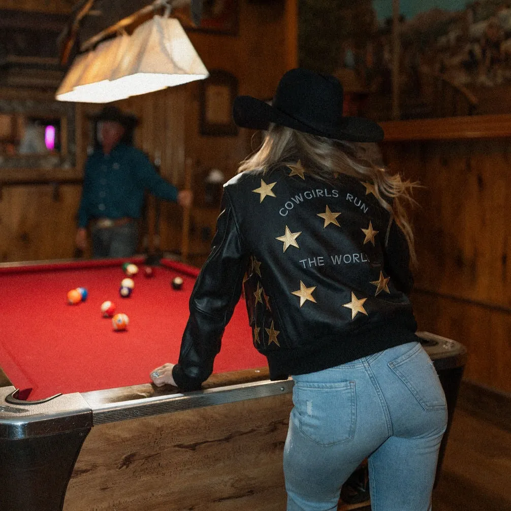 Cowgirls Run the World Bomber Jacket