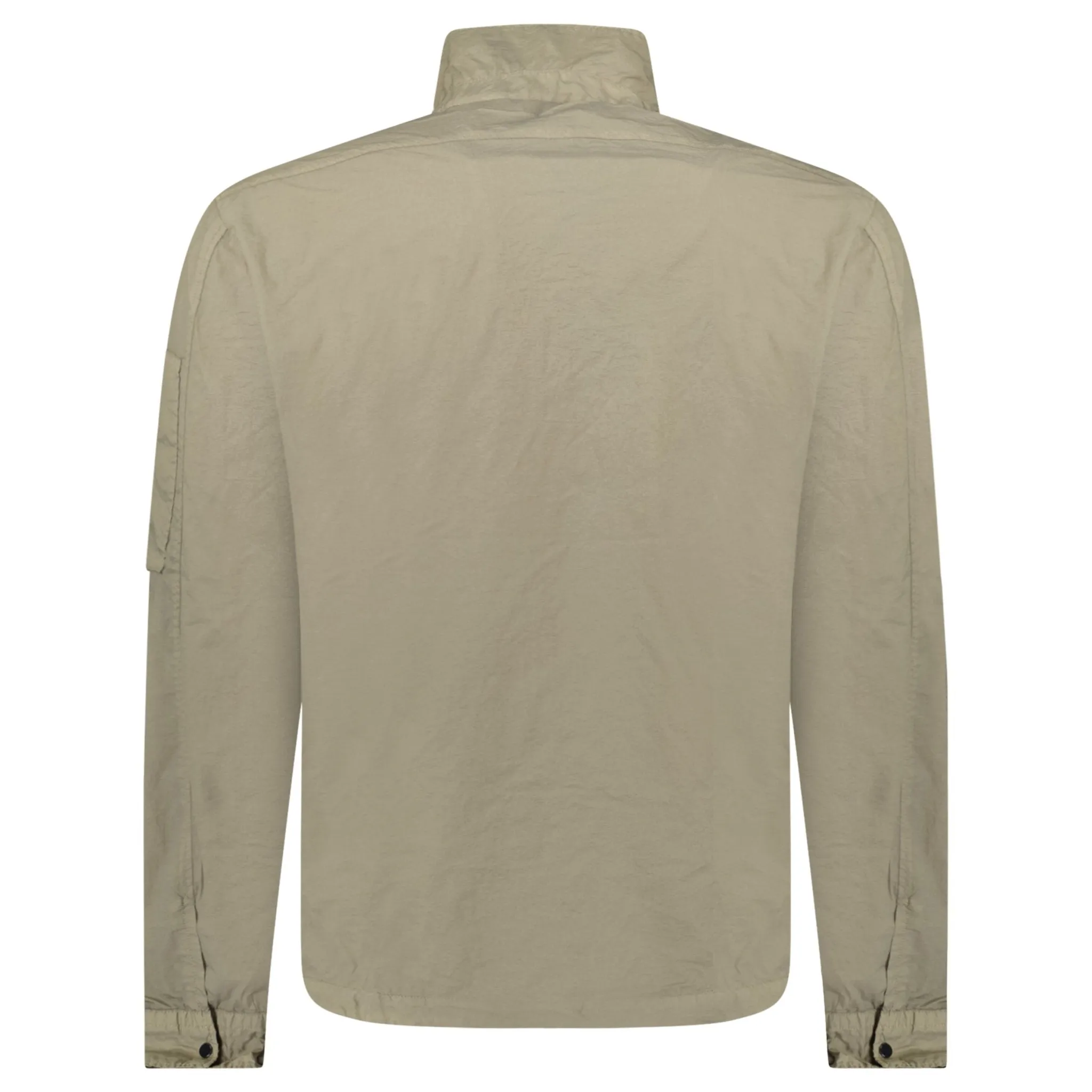 CP COMPANY TAYLON L LENS BOMBER JACKET BEIGE