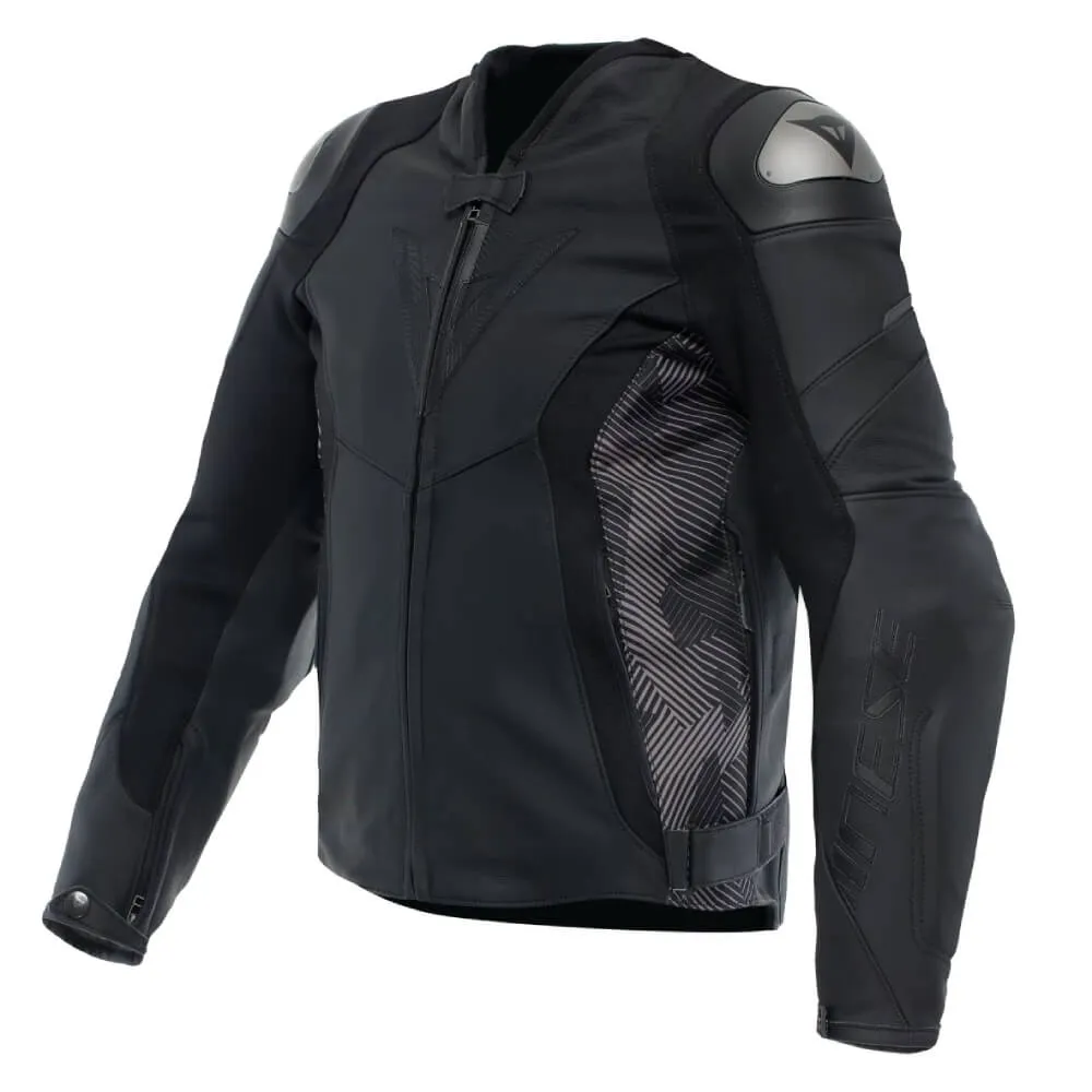 Dainese Avro 5 Leather Jacket Black / Anthracite