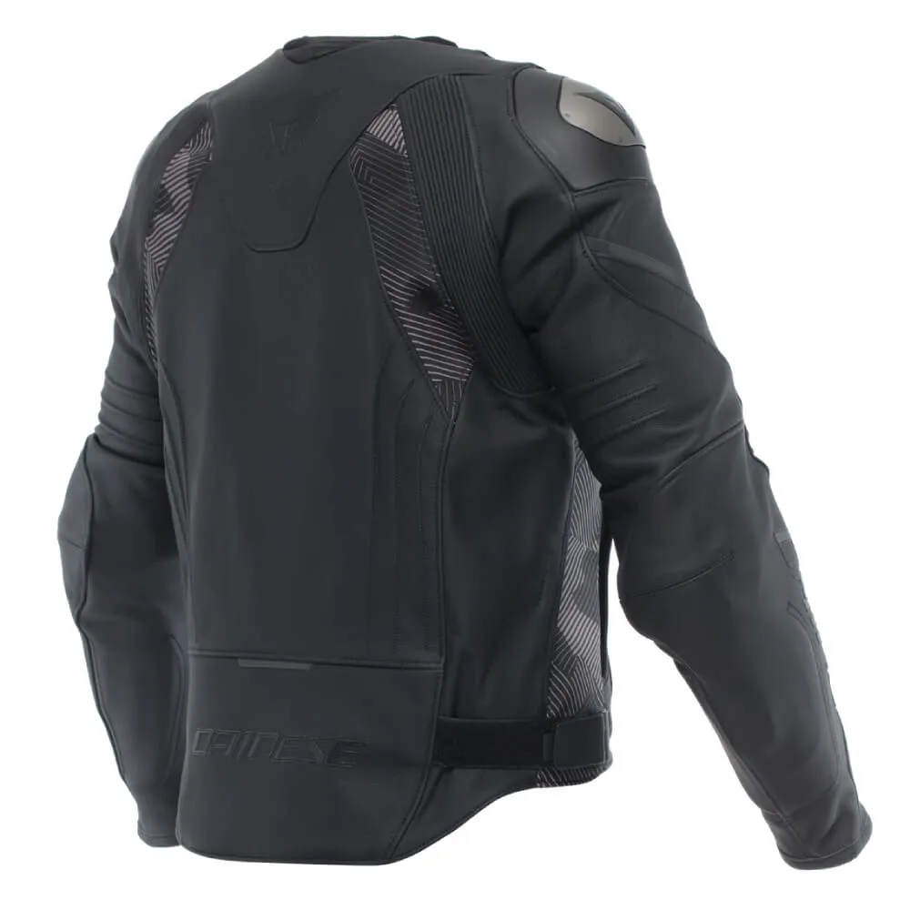 Dainese Avro 5 Leather Jacket Black / Anthracite