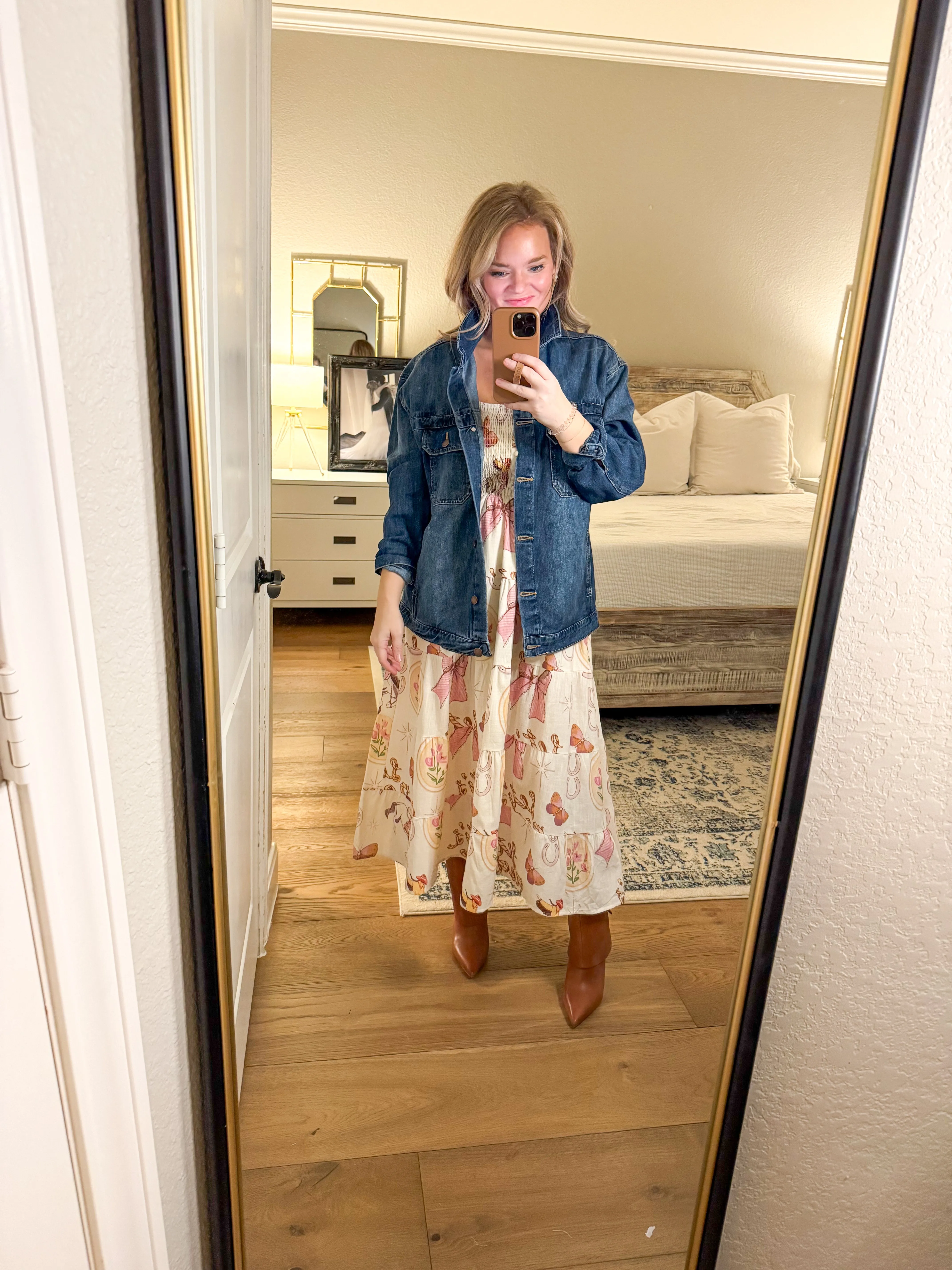 Dark Denim Oversized Jacket