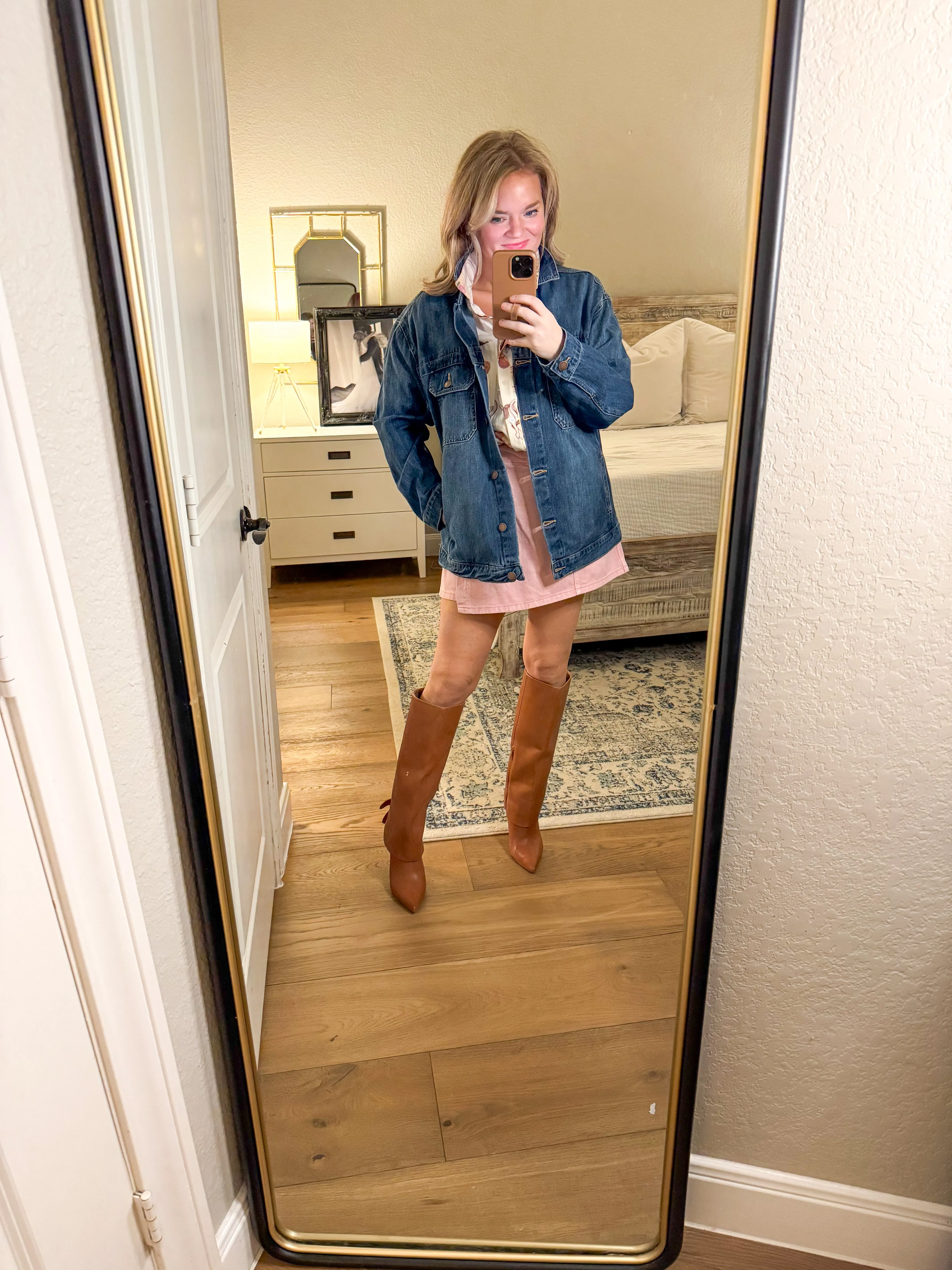 Dark Denim Oversized Jacket