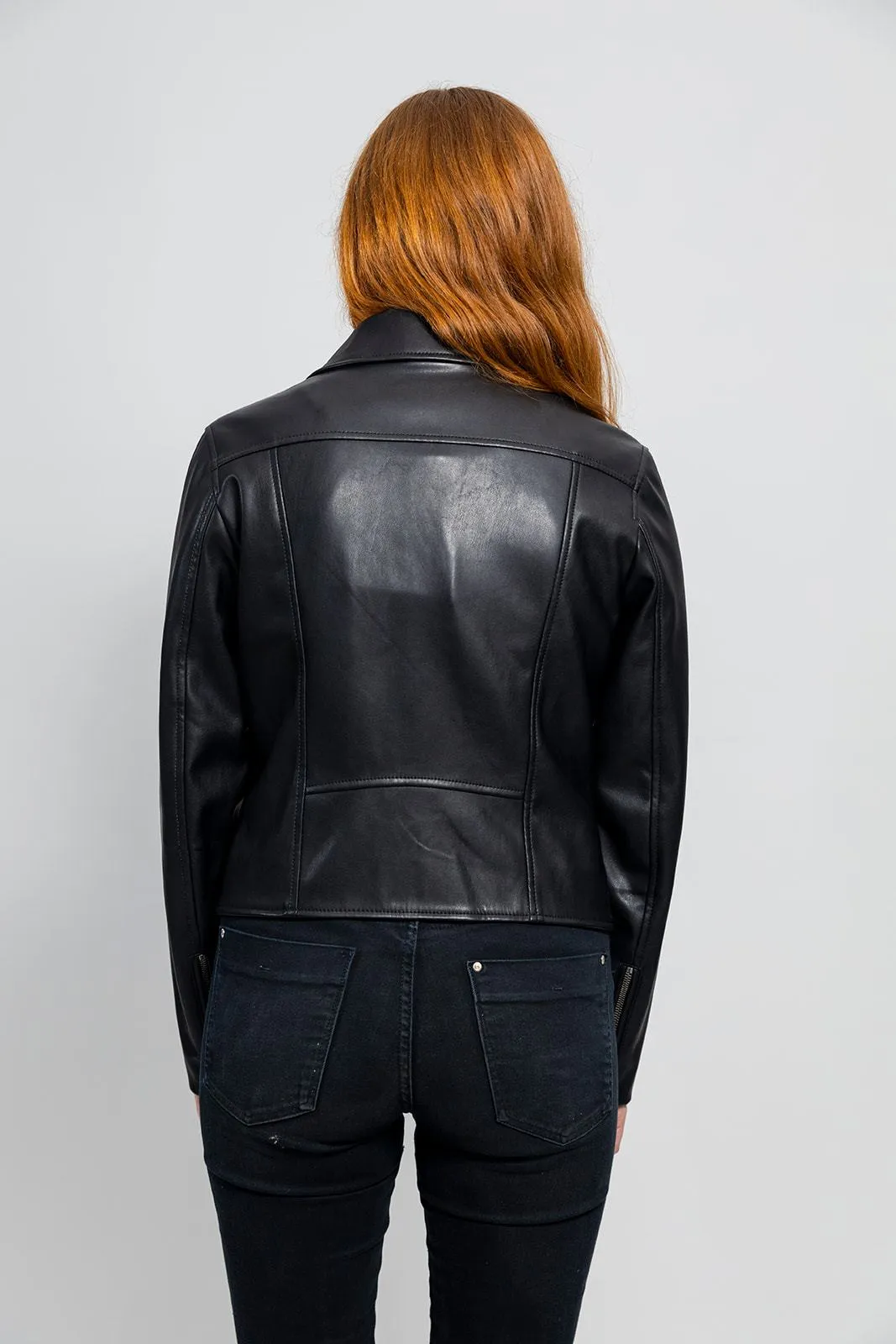 Demi - Women's Vegan Faux Leather Jacket
