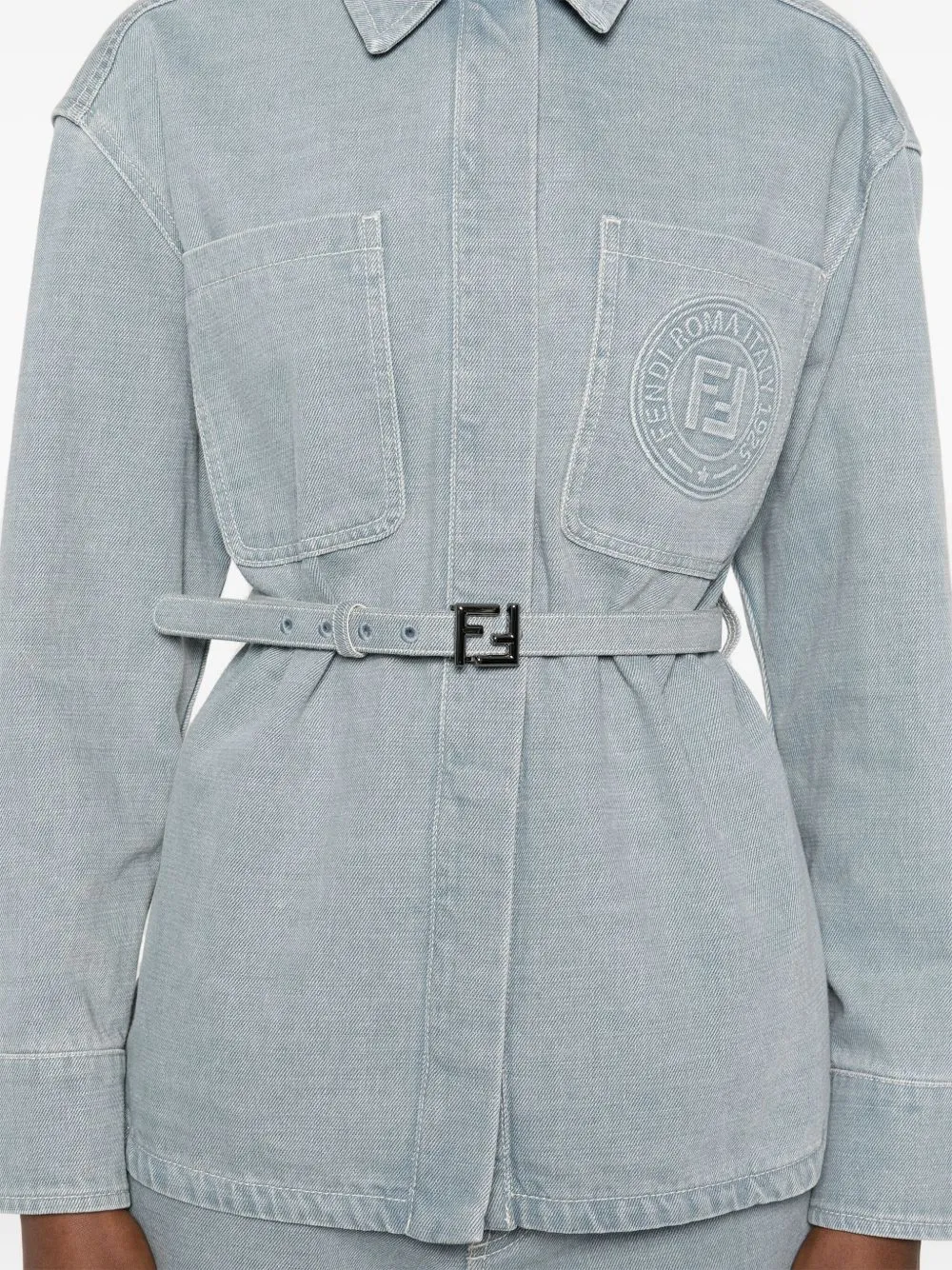 Denim cotton jeans
