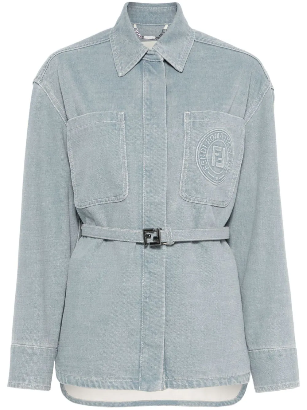 Denim cotton jeans