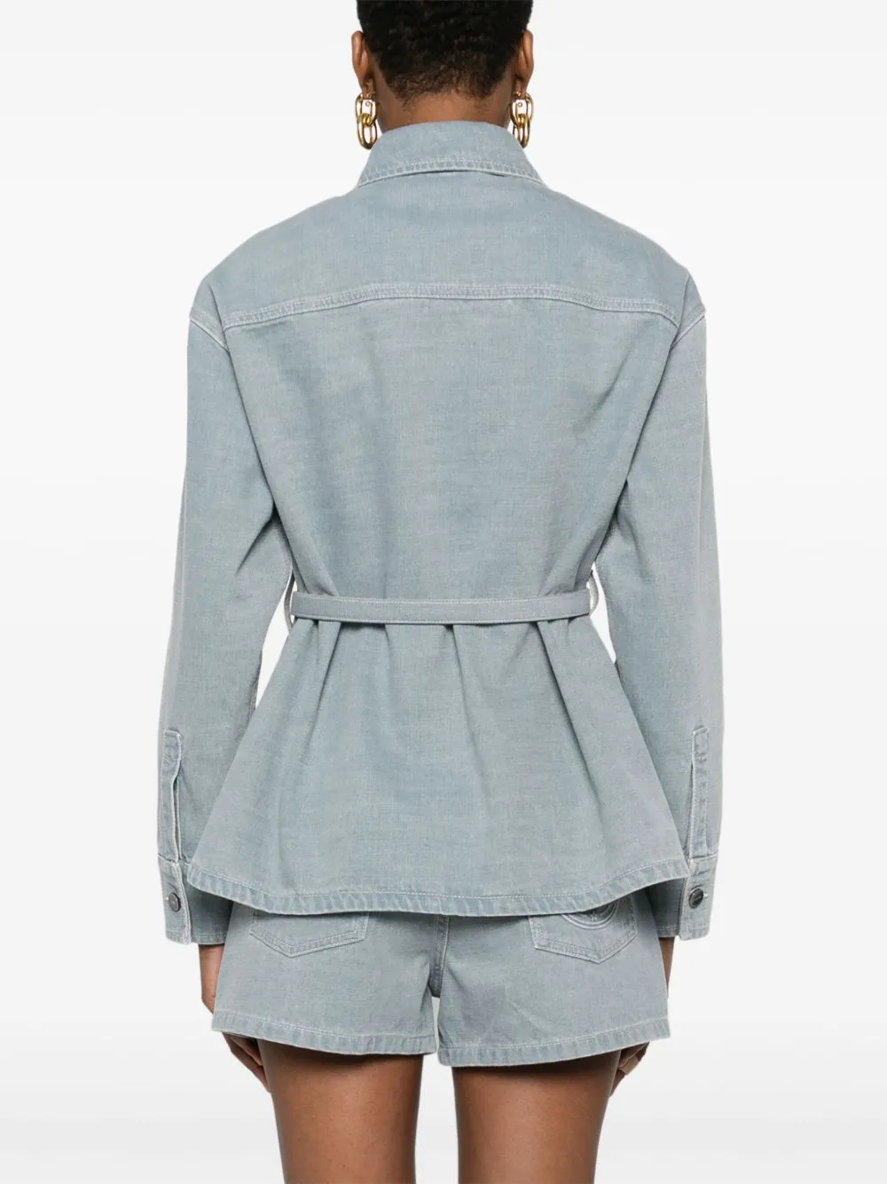 Denim cotton jeans