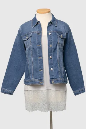 Denim Jacket - Trucker Curvy