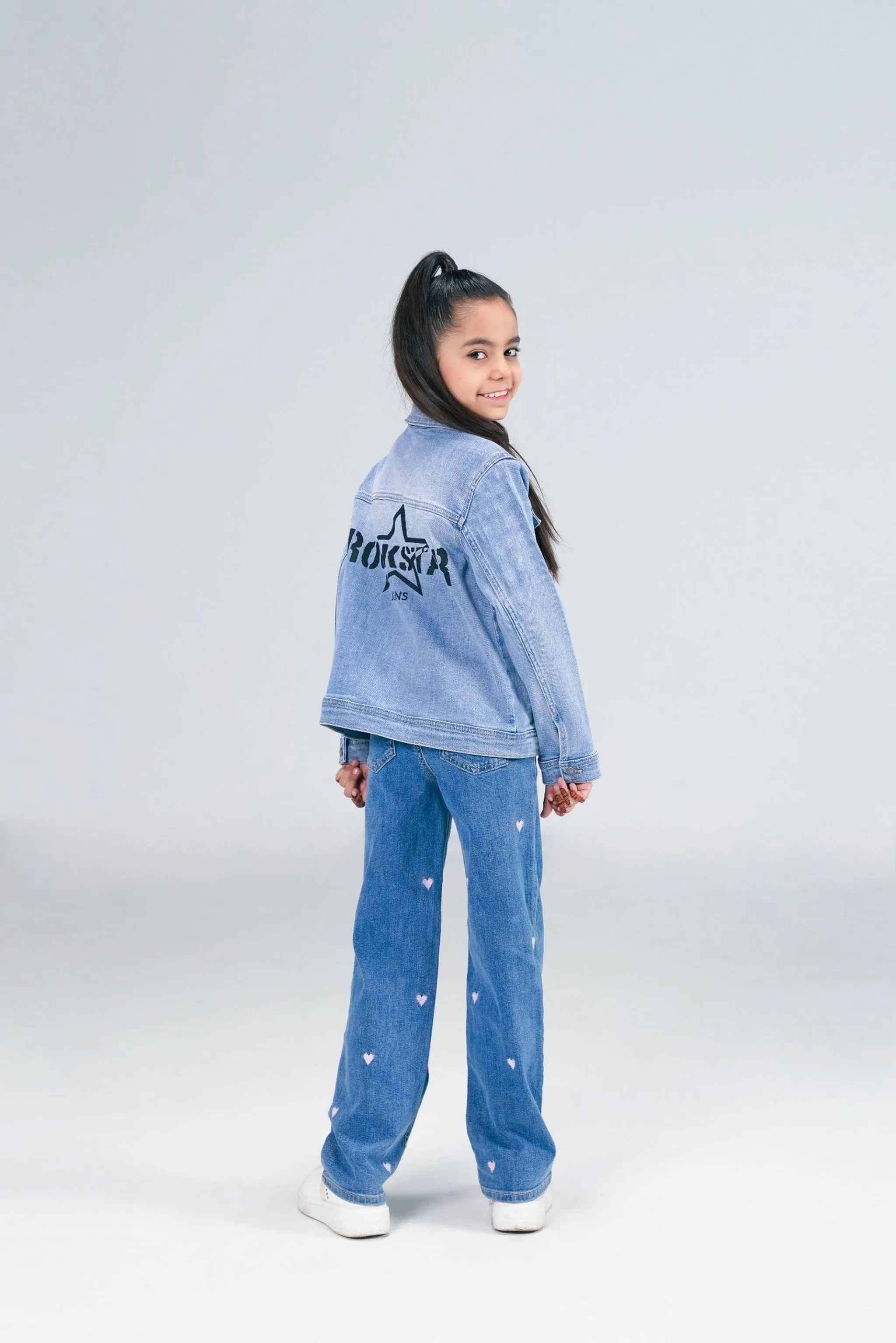 Denim Trucker Jacket Light Blue