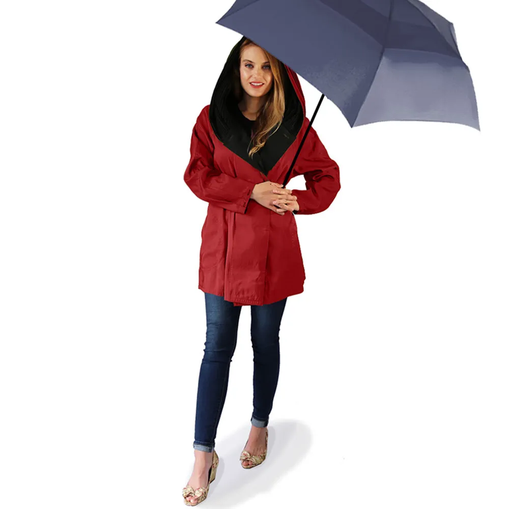 Dona Mycra Pac Umbrella Coat Mini Brick Red