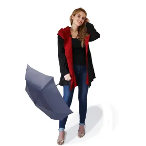 Dona Mycra Pac Umbrella Coat Mini Brick Red