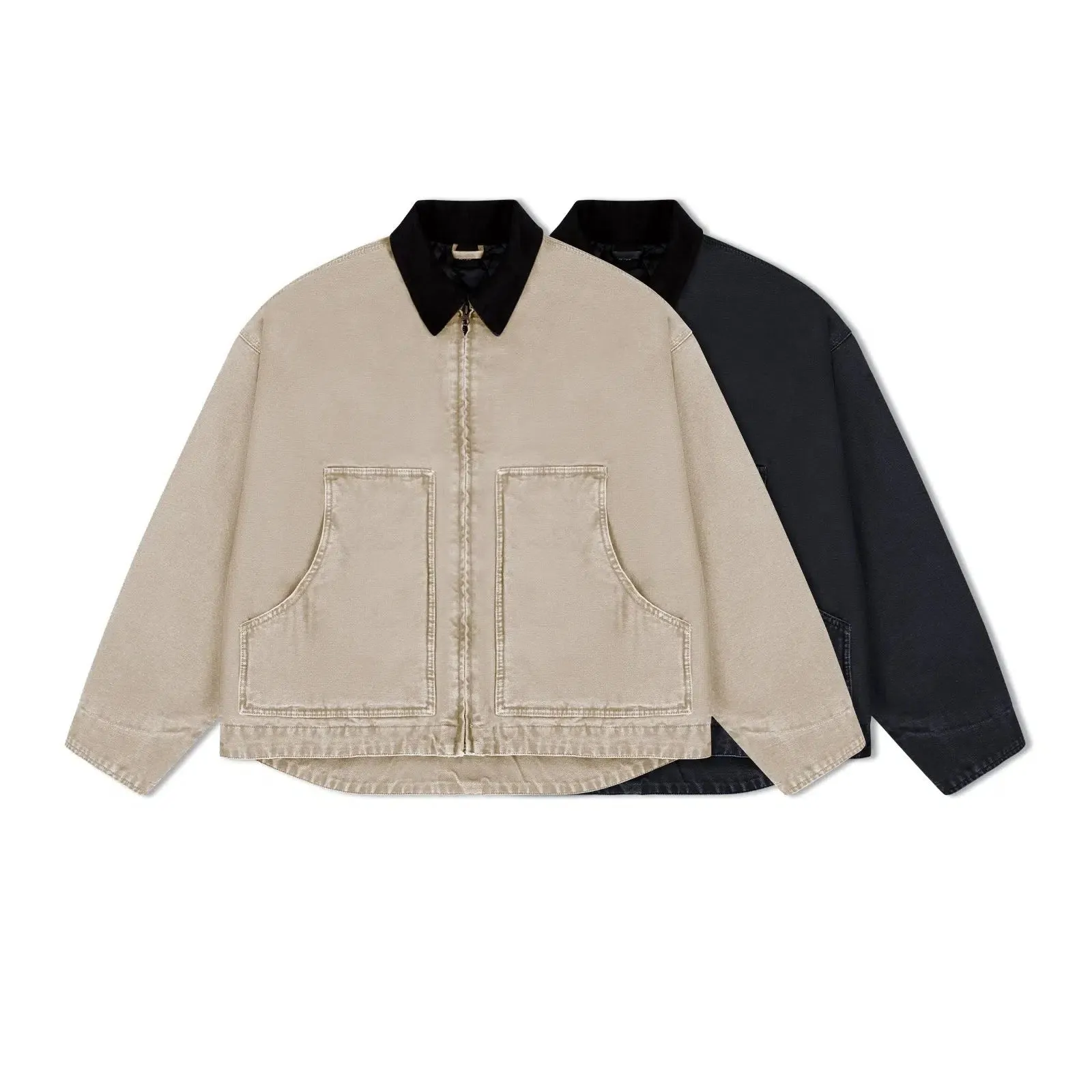 Dyed Washed Denim Jacket