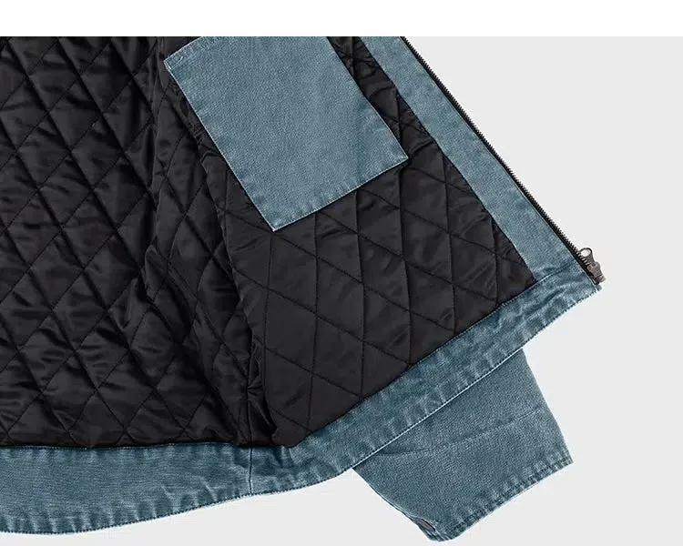 Dyed Washed Denim Jacket