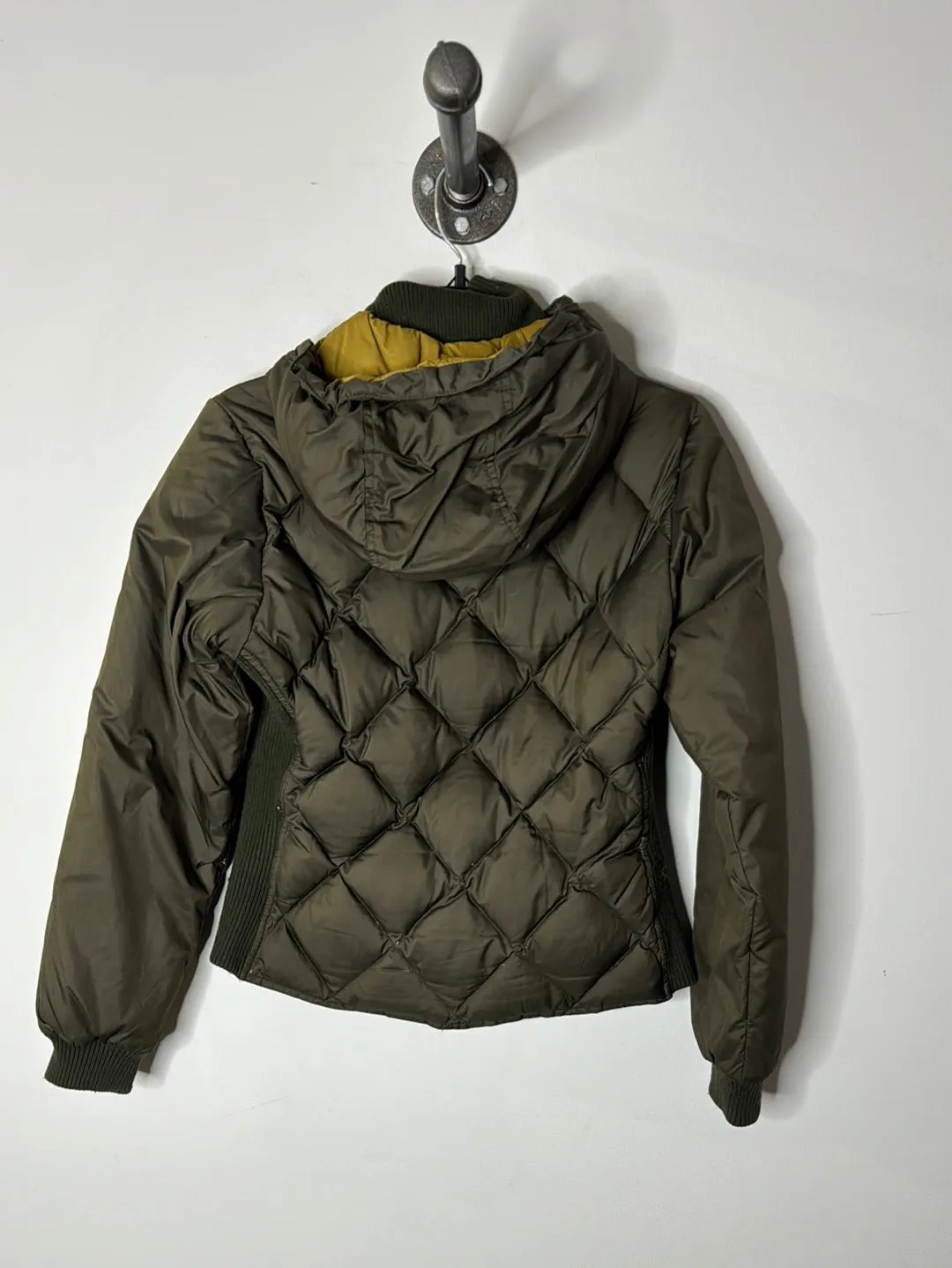 Eddie Bauer Green Down Jacket
