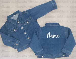 Embroidered Denim Jacket