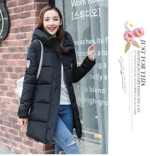 Fashion long women coat winter warm coat Cold weather warm outwear fake cotton coat jacket Winter Down Jacket Women Long Coat