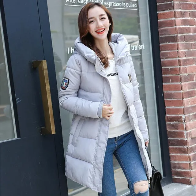 Fashion long women coat winter warm coat Cold weather warm outwear fake cotton coat jacket Winter Down Jacket Women Long Coat