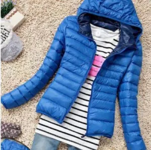 Fashion Spring warm coat super thin women outwear for autumn thin slim jacket coat zipper false cotton coat jacket cold weather