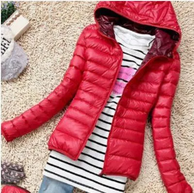 Fashion Spring warm coat super thin women outwear for autumn thin slim jacket coat zipper false cotton coat jacket cold weather
