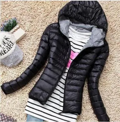 Fashion Spring warm coat super thin women outwear for autumn thin slim jacket coat zipper false cotton coat jacket cold weather