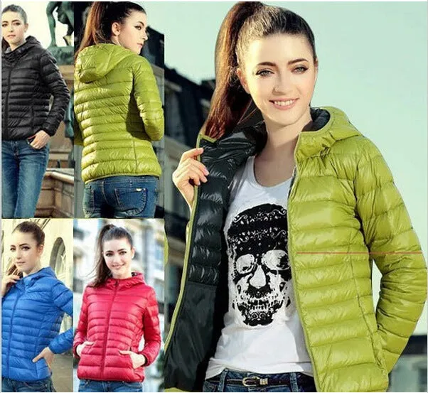Fashion Spring warm coat super thin women outwear for autumn thin slim jacket coat zipper false cotton coat jacket cold weather