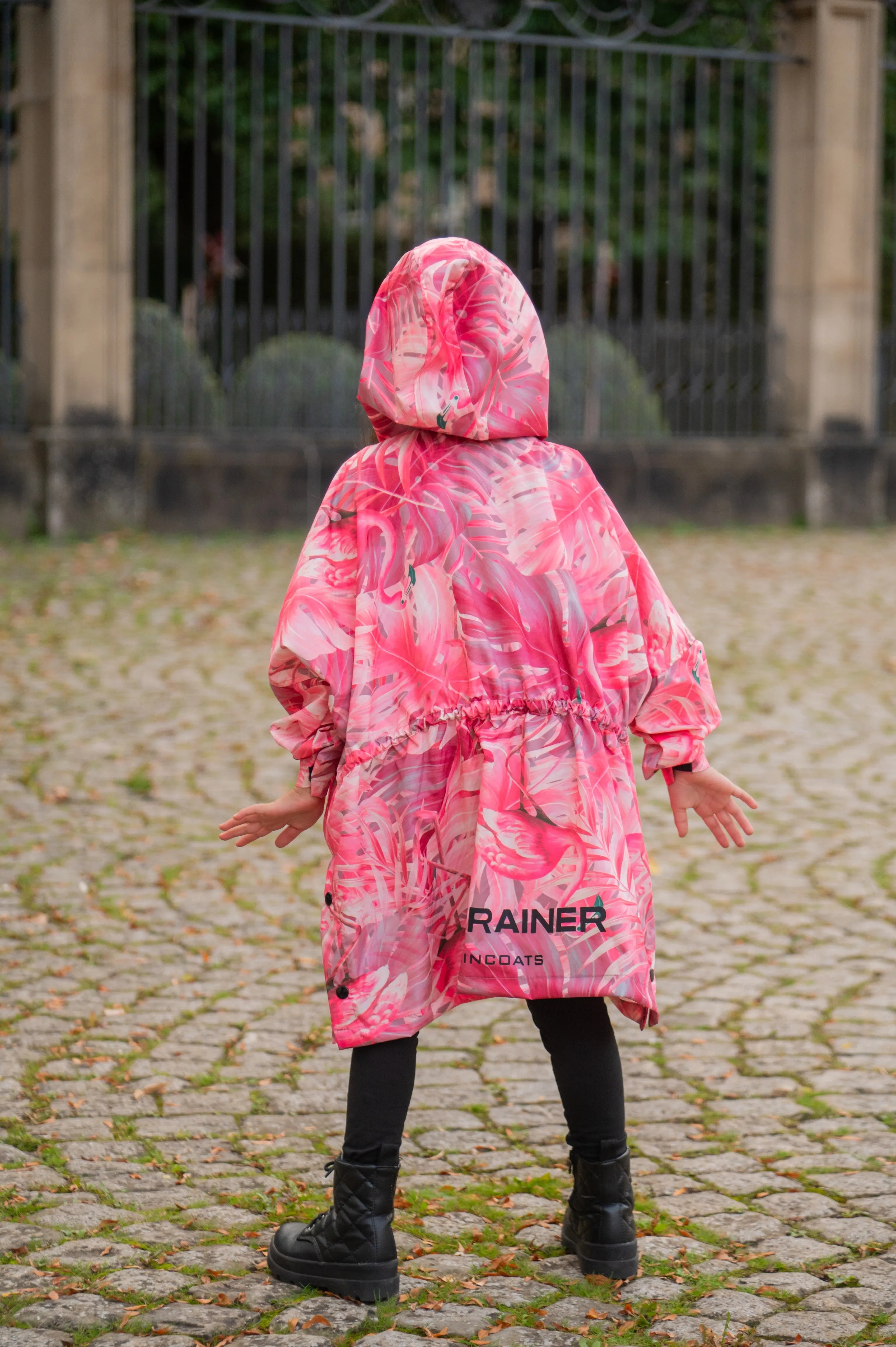 Flamingo Kids Poncho