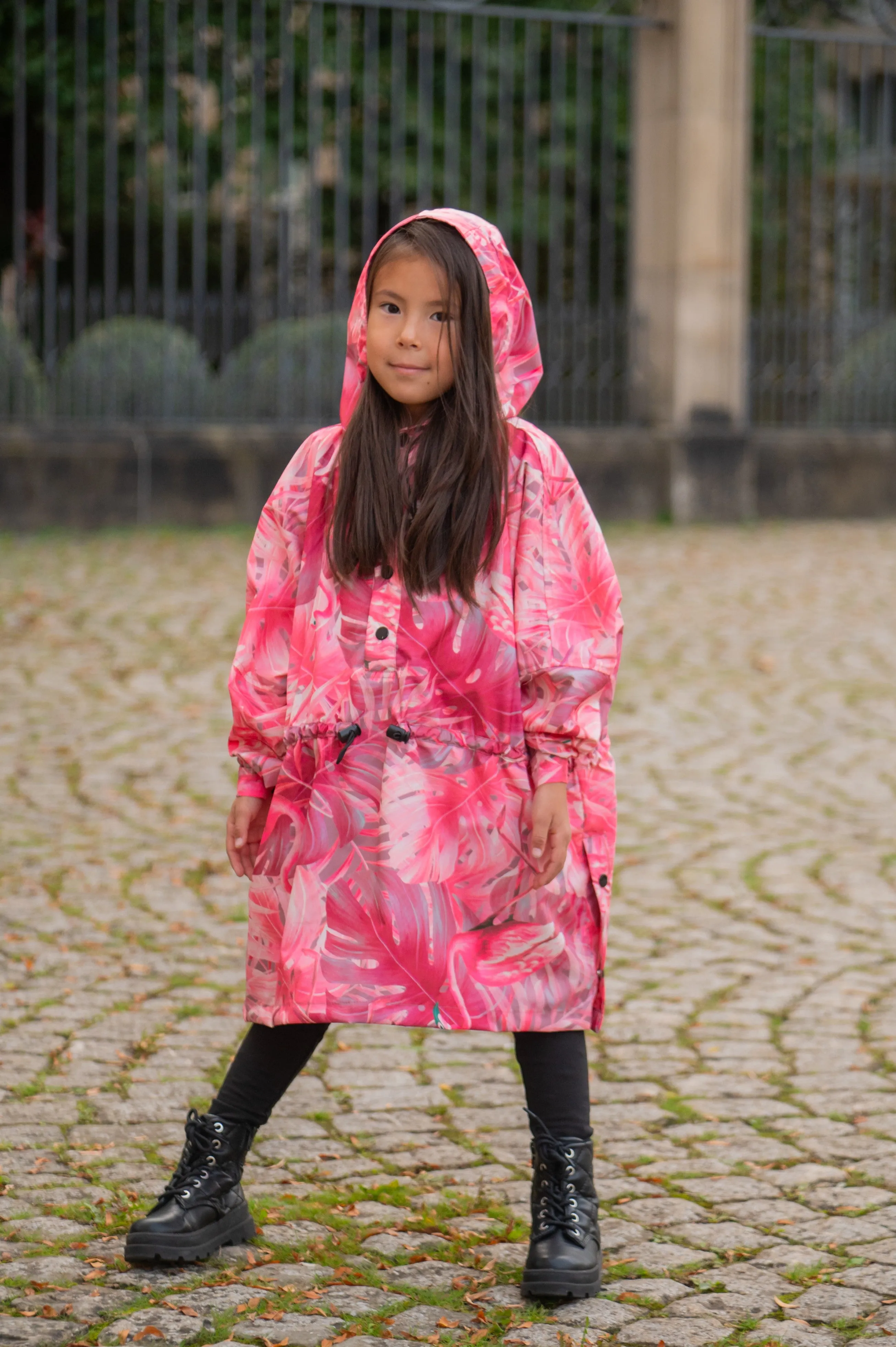 Flamingo Kids Poncho