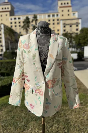 Floral Blazer Jacket