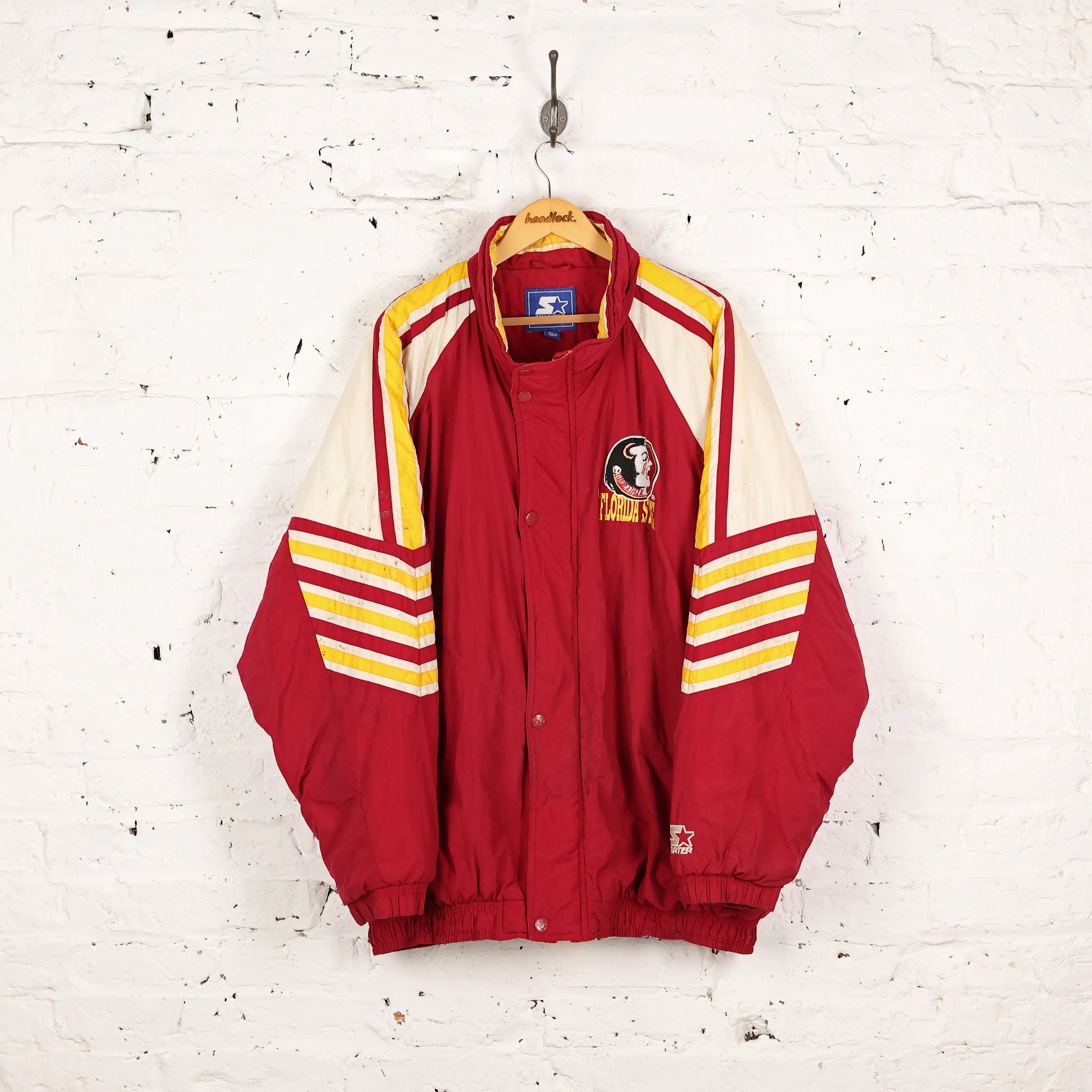Florida State Starter Jacket - Maroon - XXL