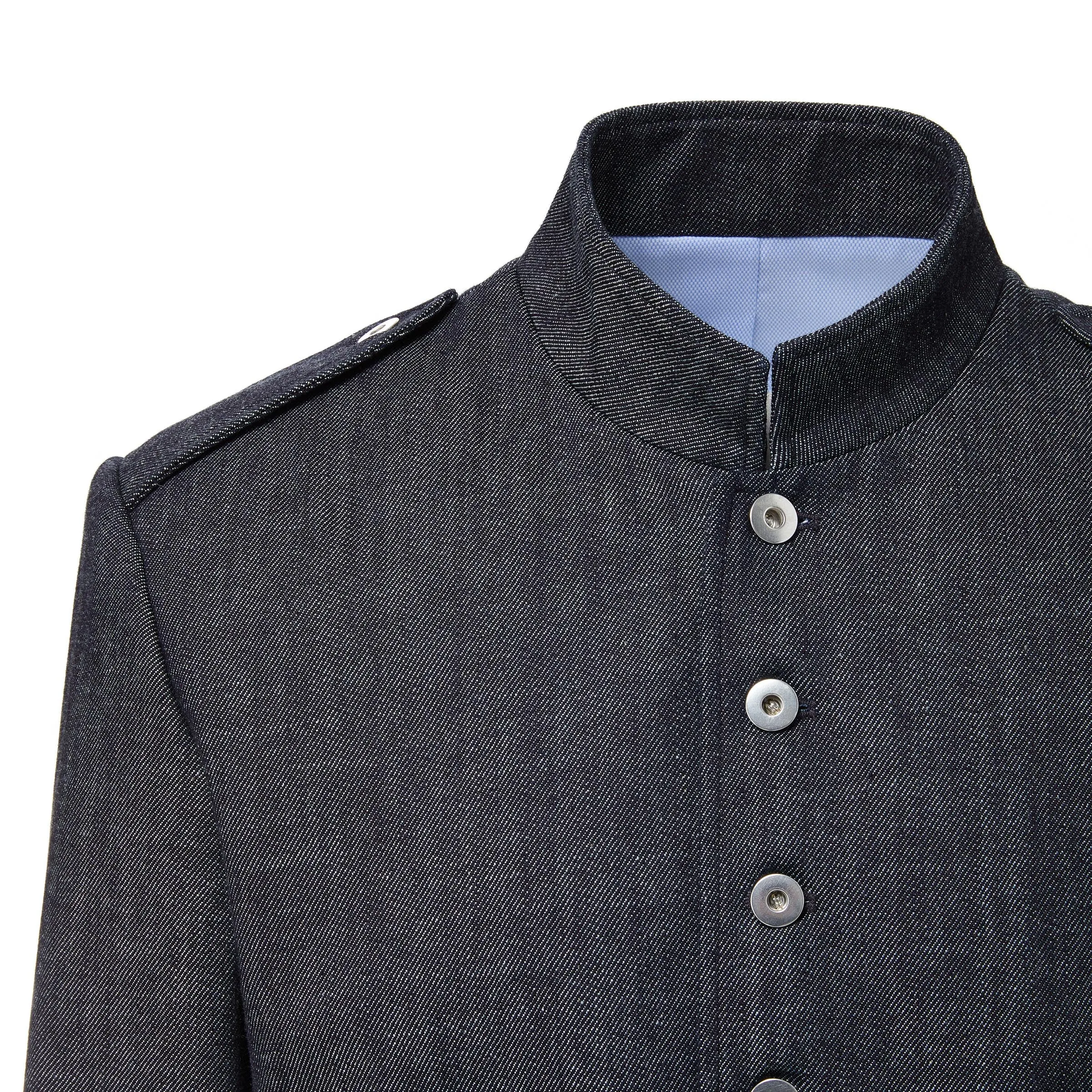 Formal Marine Denim Jacket