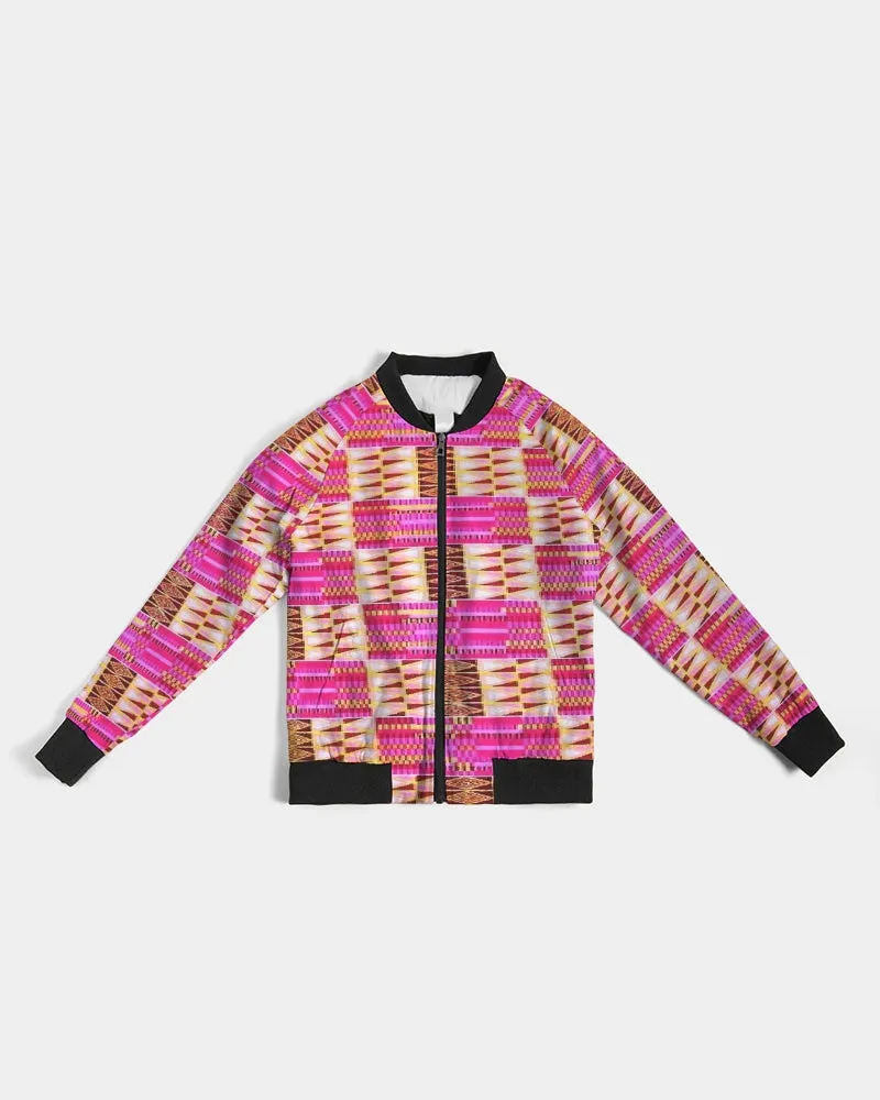 Frida African Print Women's Bomber Jacket