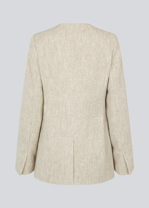 HaleyMD Blazer - Summer Sand Melange