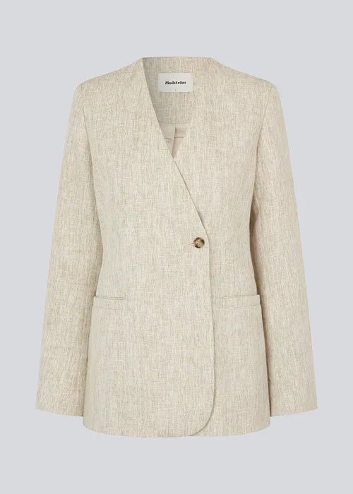 HaleyMD Blazer - Summer Sand Melange