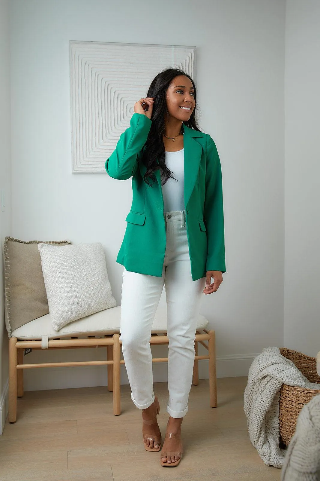 Hazel Blues® |  Business as Usual Blazer