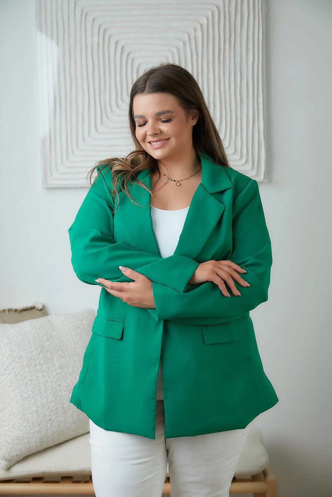Hazel Blues® |  Business as Usual Blazer