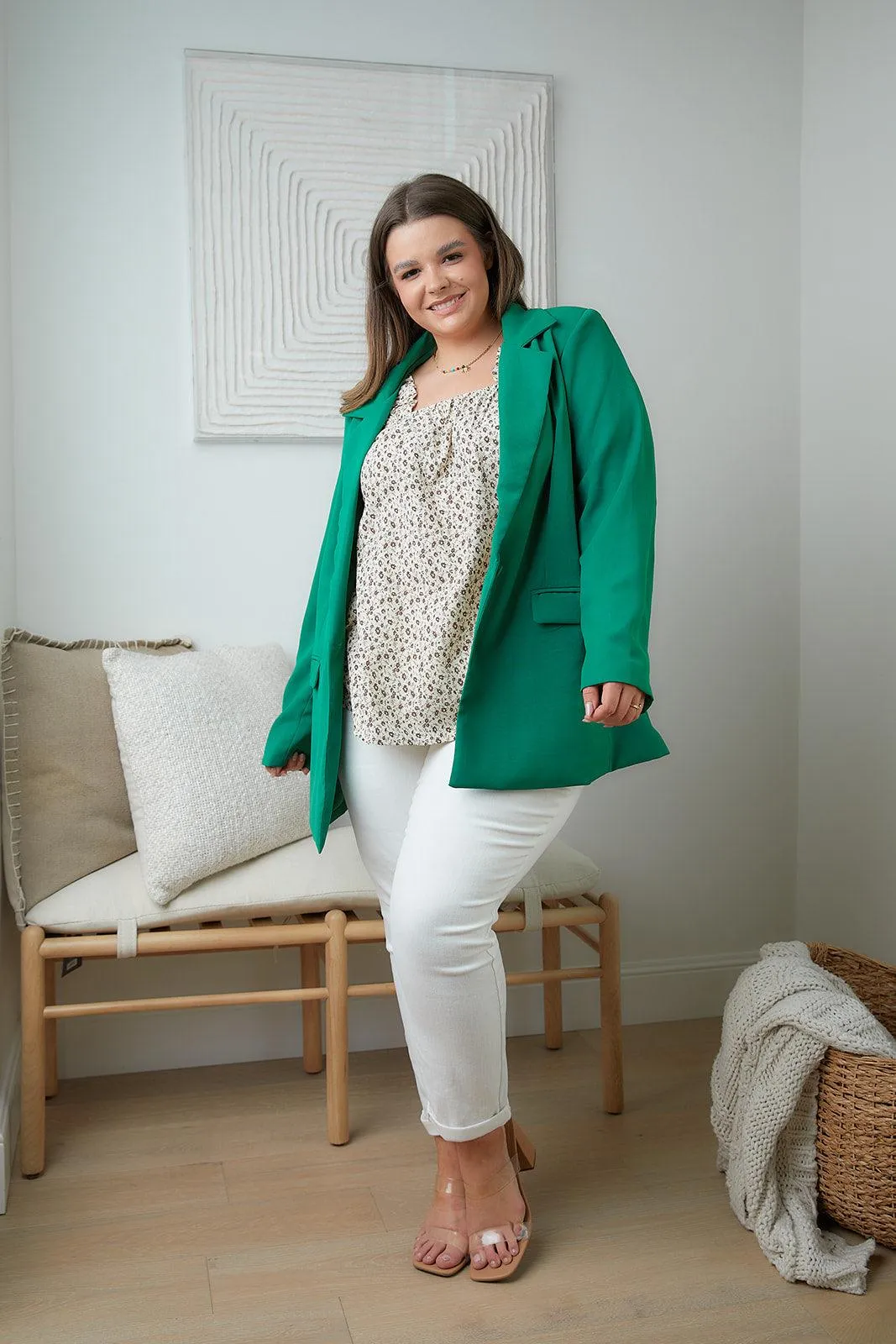 Hazel Blues® |  Business as Usual Blazer