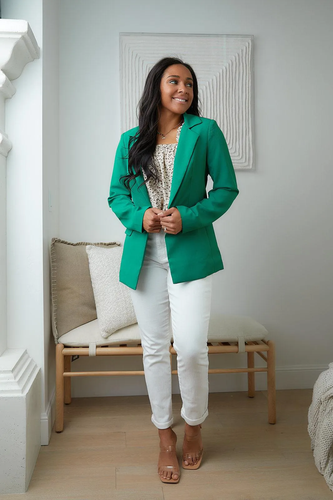 Hazel Blues® |  Business as Usual Blazer
