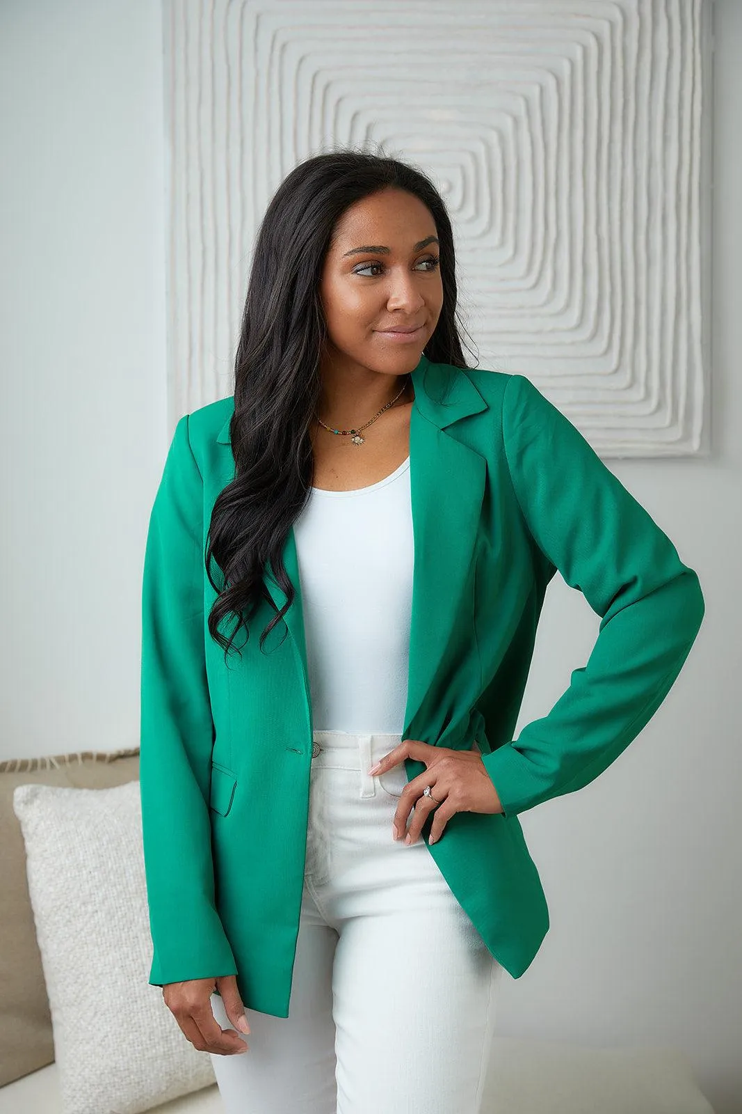 Hazel Blues® |  Business as Usual Blazer
