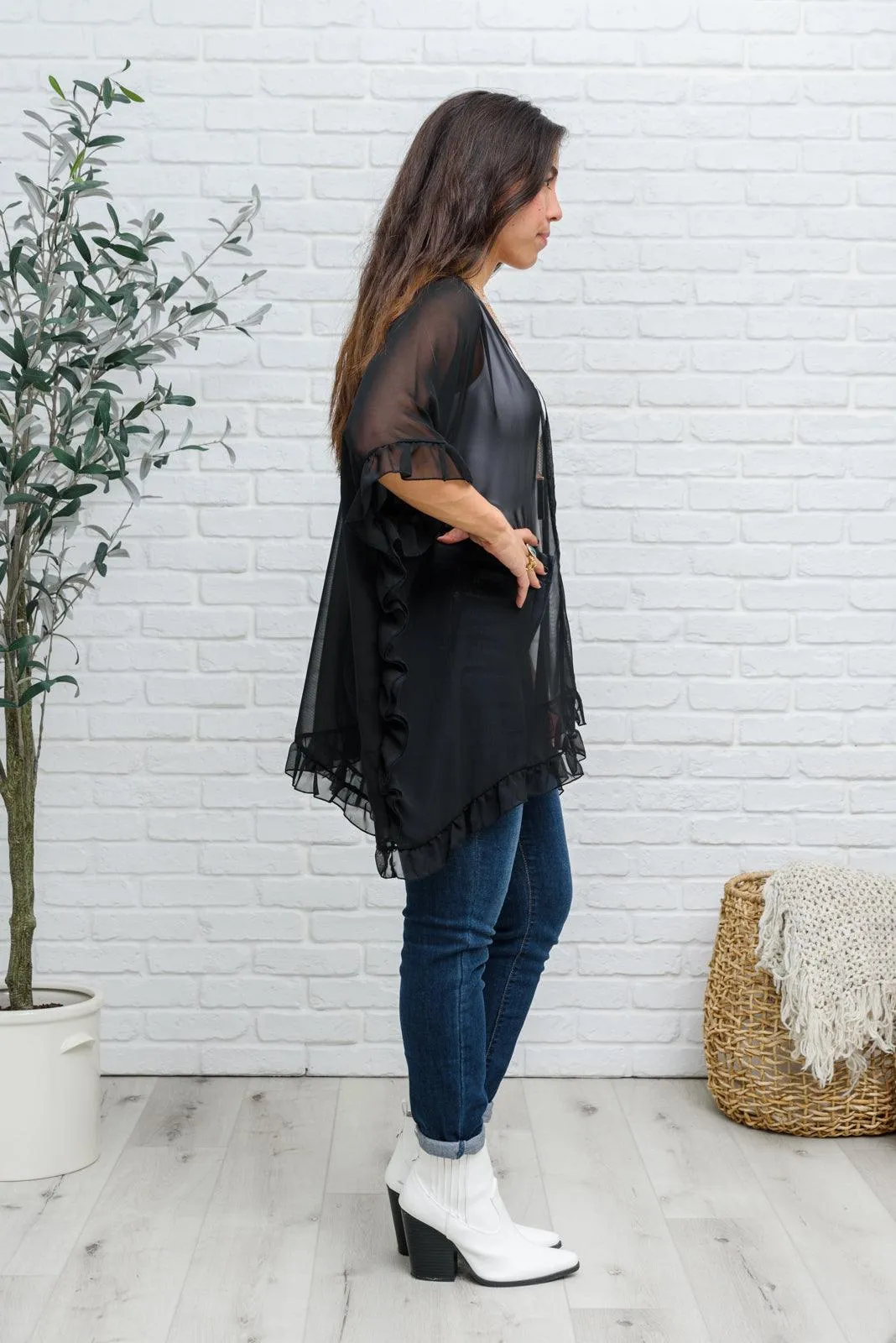 Hazel Blues® | Leave You Guessing Kimono