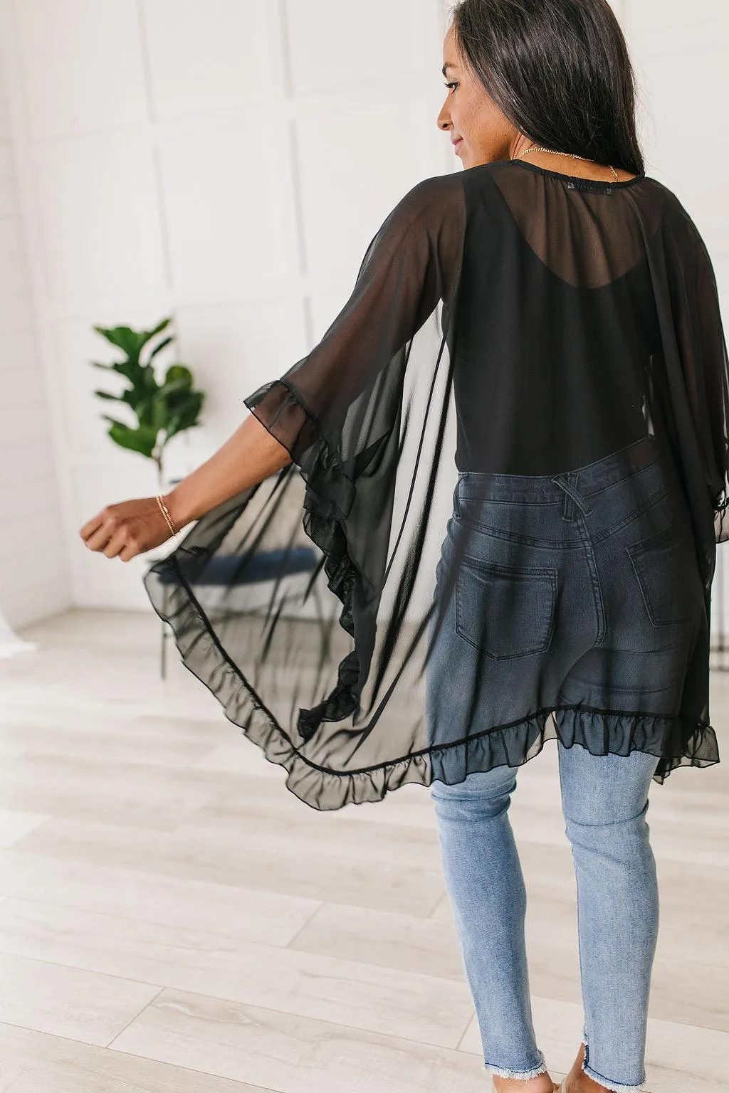 Hazel Blues® | Leave You Guessing Kimono