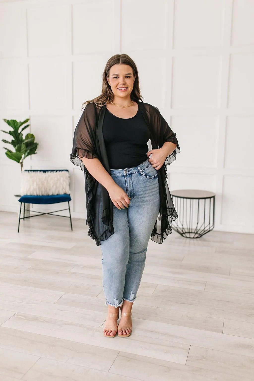 Hazel Blues® | Leave You Guessing Kimono