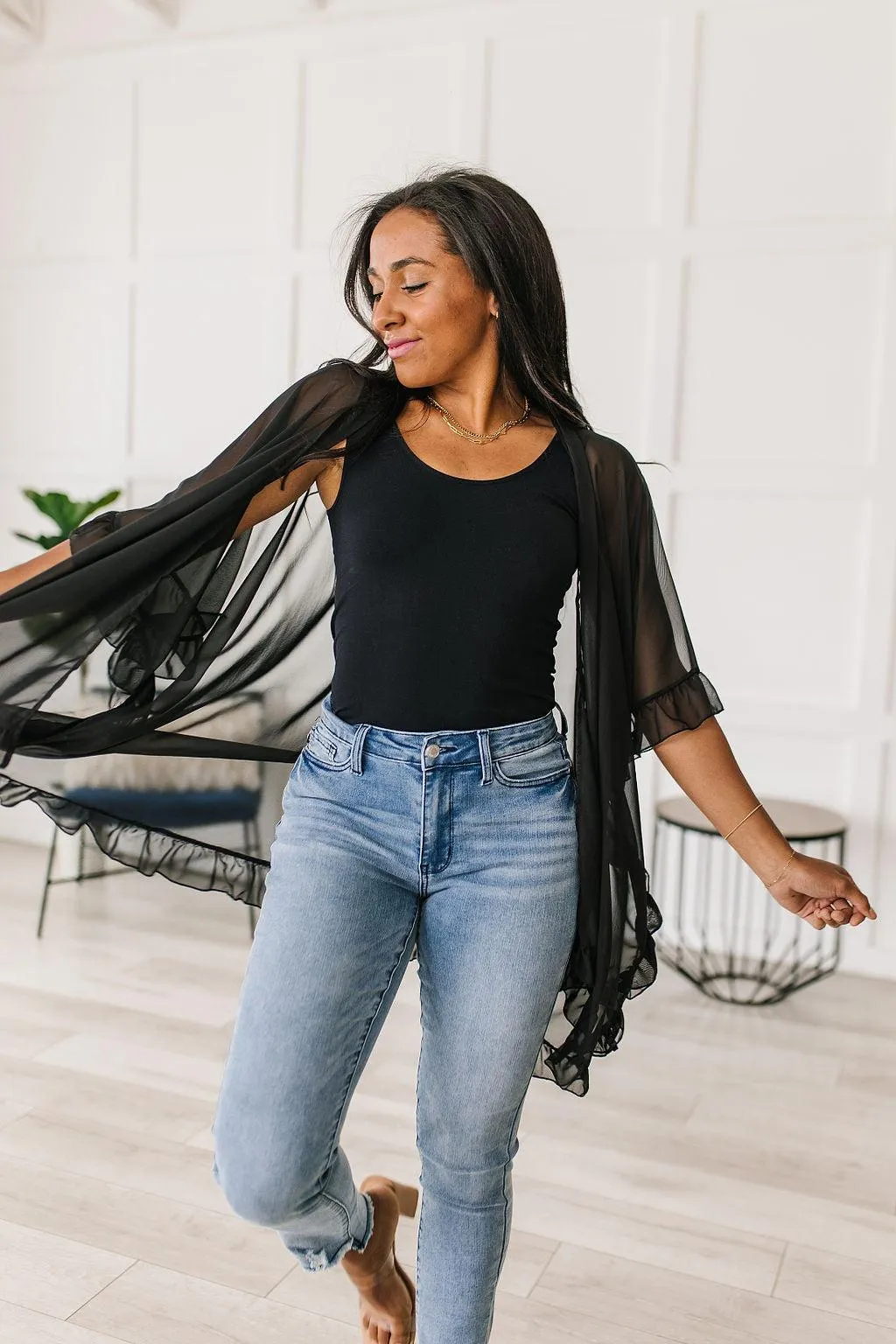 Hazel Blues® | Leave You Guessing Kimono