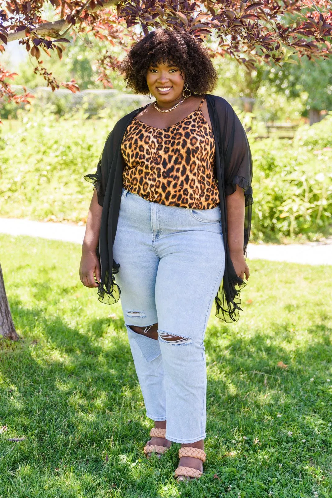 Hazel Blues® | Leave You Guessing Kimono