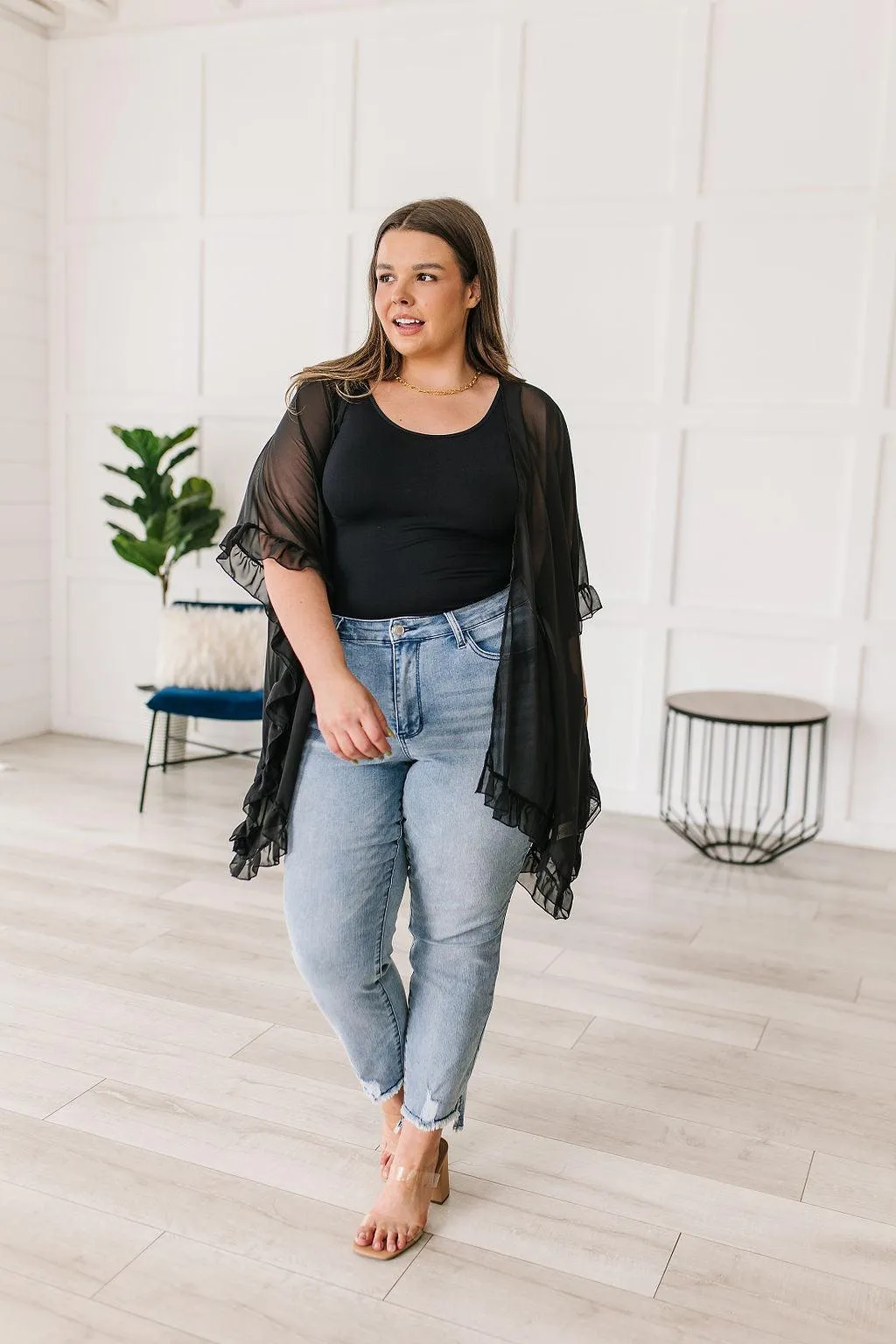 Hazel Blues® | Leave You Guessing Kimono