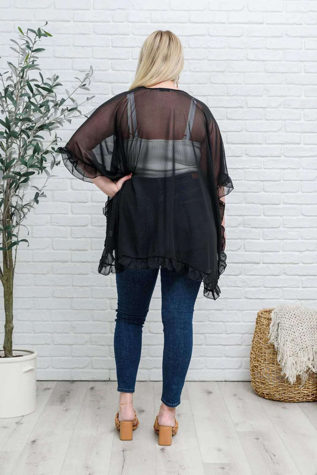 Hazel Blues® | Leave You Guessing Kimono